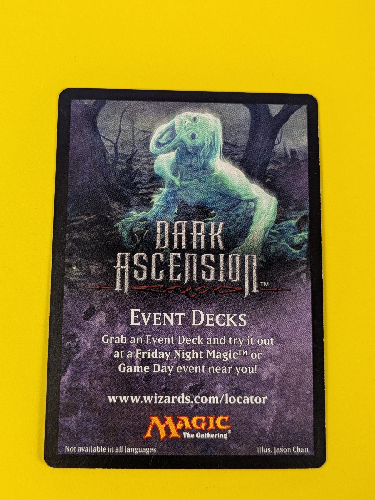 MTG: Dark Ascension Tokens: Sorin, Lord of Innistrad Emblem #3/3 Token - LP