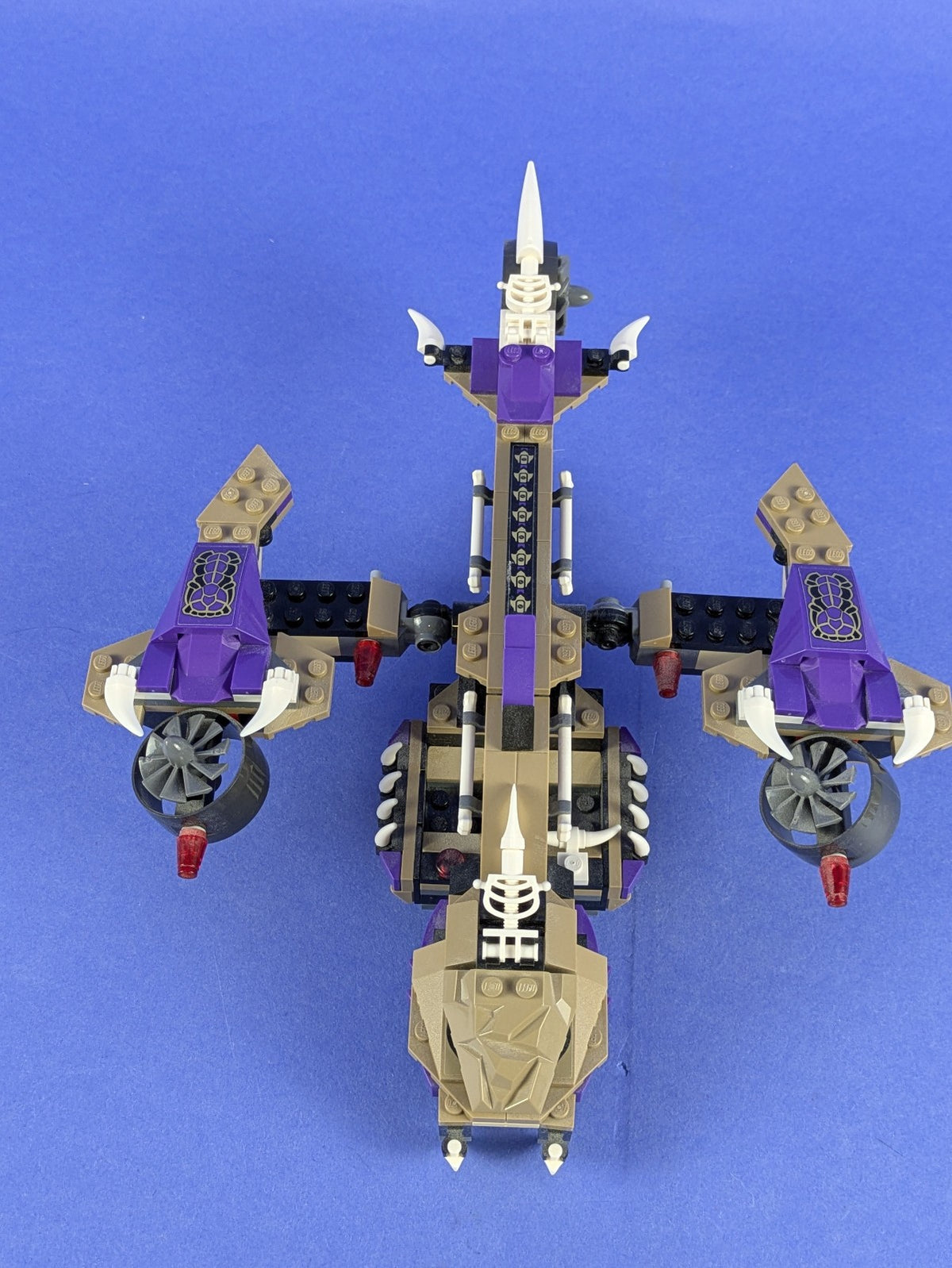 LEGO NINJAGO Condrai Copter Attack 70746 Incomplete Set Pre-Owned