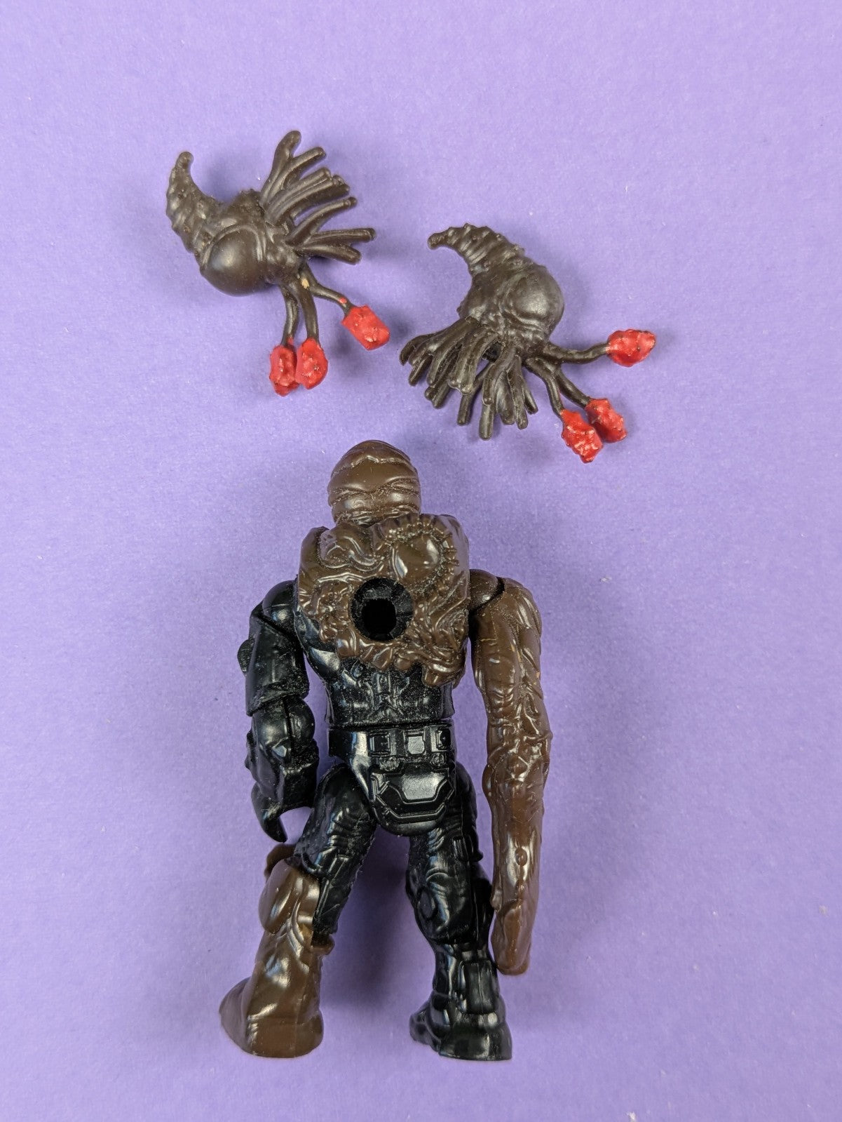 HALO Mega Bloks Alpha Brown Flood Infected Spartan CNH25 Flood Infected Cyclops