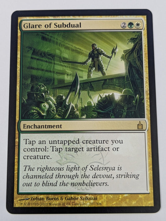 MTG Magic: Ravnica: City of Guilds: Glare of Subdual #207/306 Rare - NM