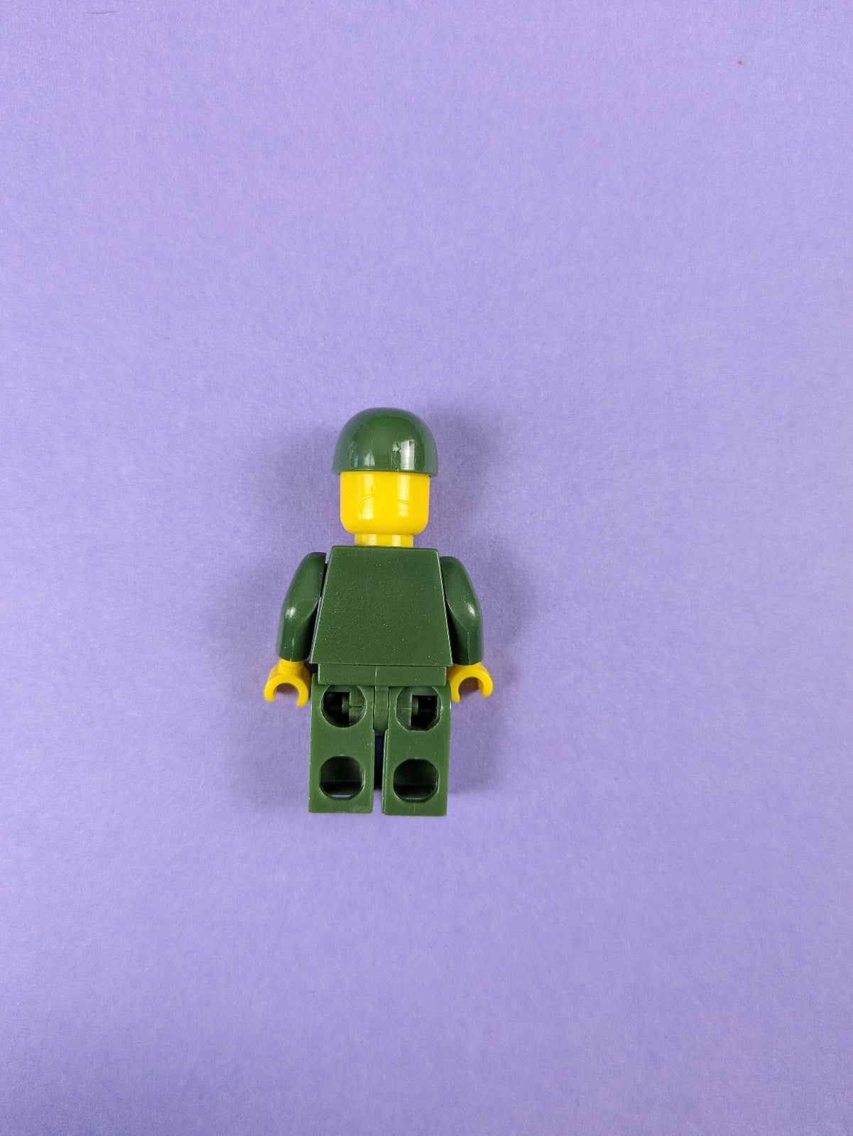 Lego Minifigure: Green Army Man With Cap