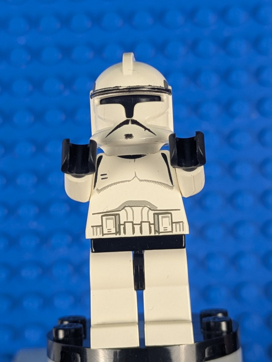 Lego Star Wars: Clone Trooper (Phase 1) - Black Head sw0058 Sets 7163, 4482