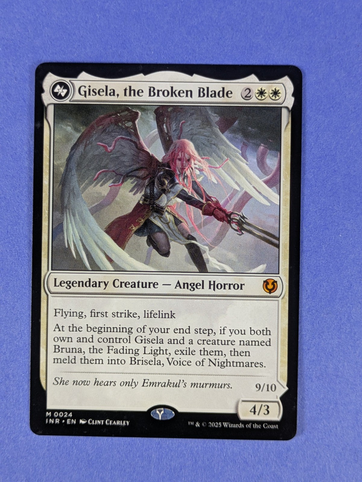 MTG: Gisela, the Broken Blade / Brisela, Voice of Nightmares #0024 Mythic - NM