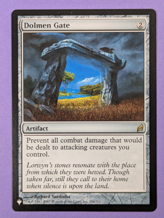 MTG Magic The Gathering: The List: Dolmen Gate - LRW Reprint #256/301 Rare - NM