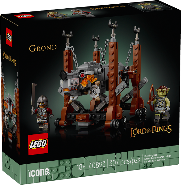 LEGO The Lord of the Rings Grond 40893 New Old Stock (NOS) Factory Sealed