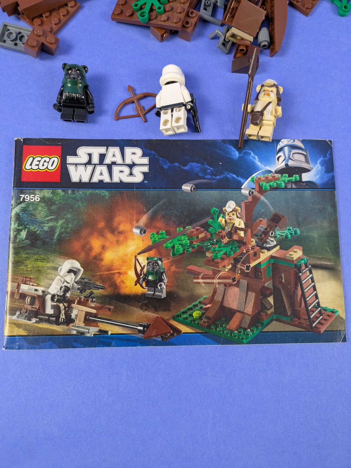 LEGO Star Wars Ewok Attack 7956 Complete Set Pre-Owned