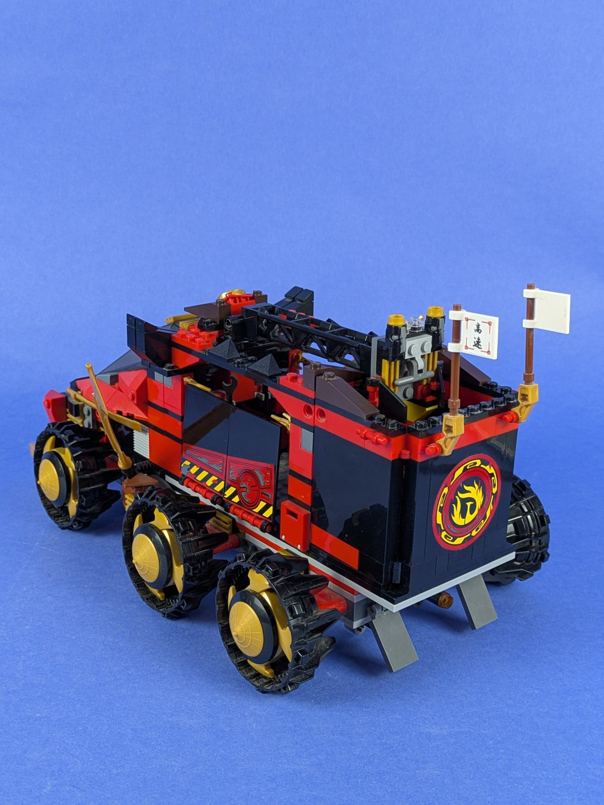 LEGO NINJAGO Ninja DB X 70750 Incomplete Set Pre-Owned