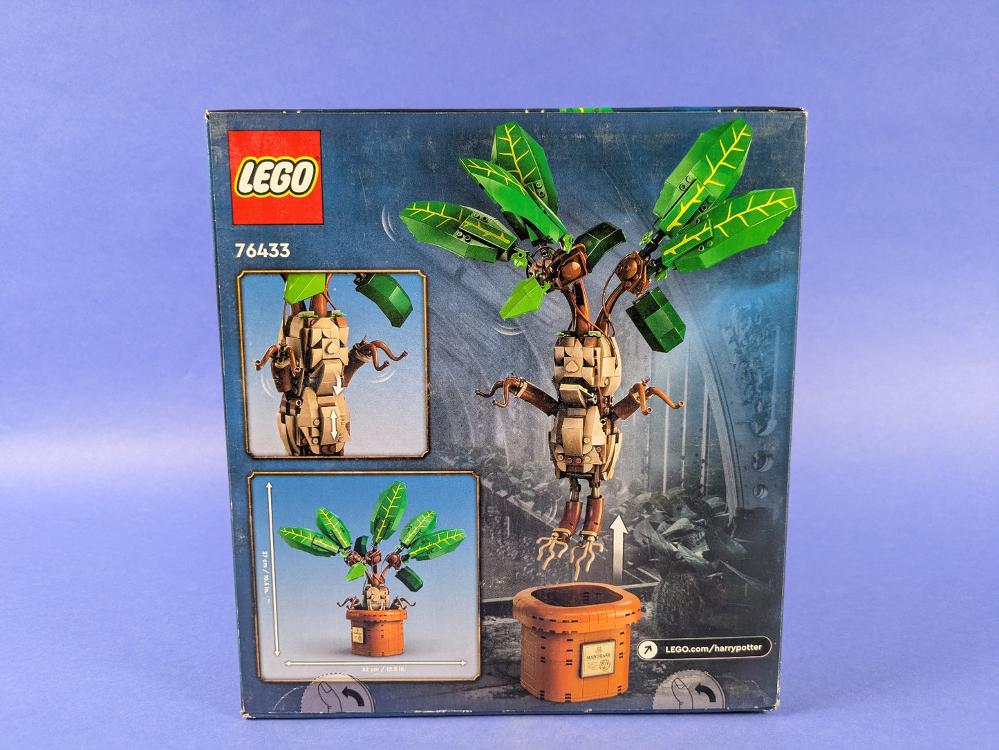 Lego Harry Potter: Sculptures: Chamber of Secrets: Mandrake Set 76433 BRAND NEW