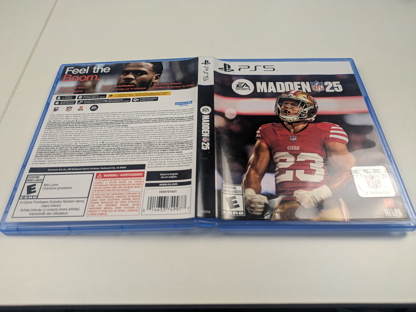 EA Sports Madden NFL 2025 (PS5, 2025) No Manual
