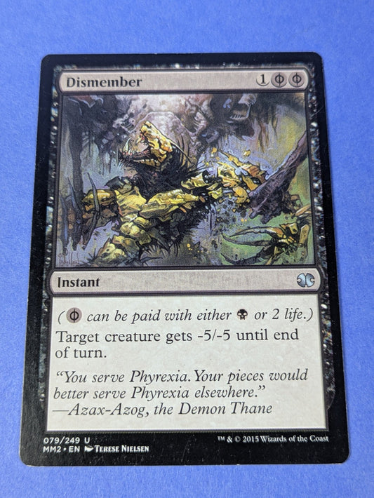 MTG Magic: Modern Masters 2015: Dismember #079/249 Uncommon - LP