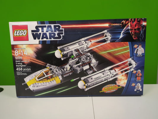 Lego Star Wars: Gold Leader's Y-wing Starfighter Set 9495 - BRAND NEW!