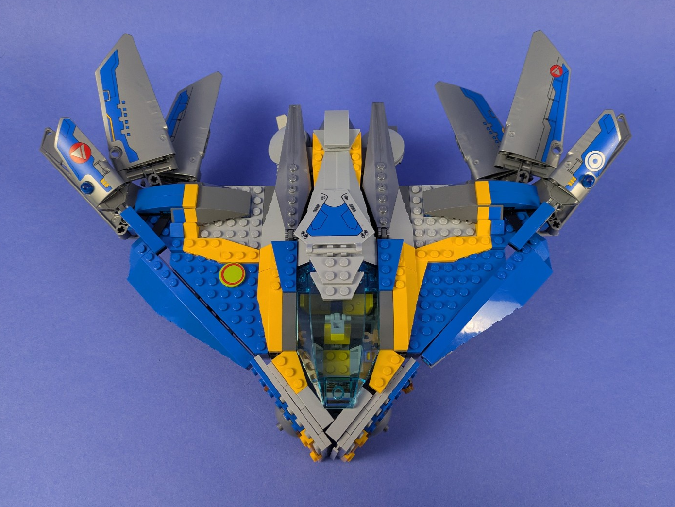 LEGO Super Heroes The Milano Spaceship Rescue 76021 Complete Set Pre-Owned