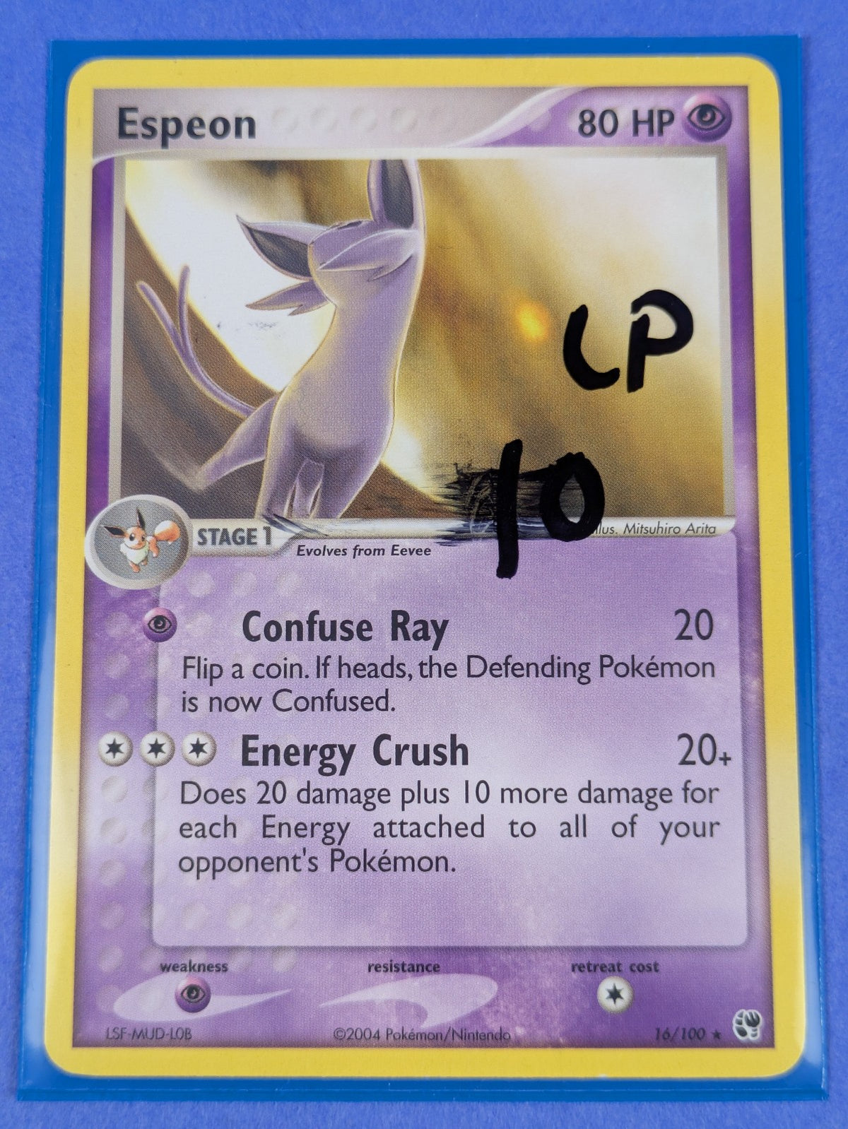 Espeon - 16/100 - Rare Battle Stadium - Pokemon Card - LP