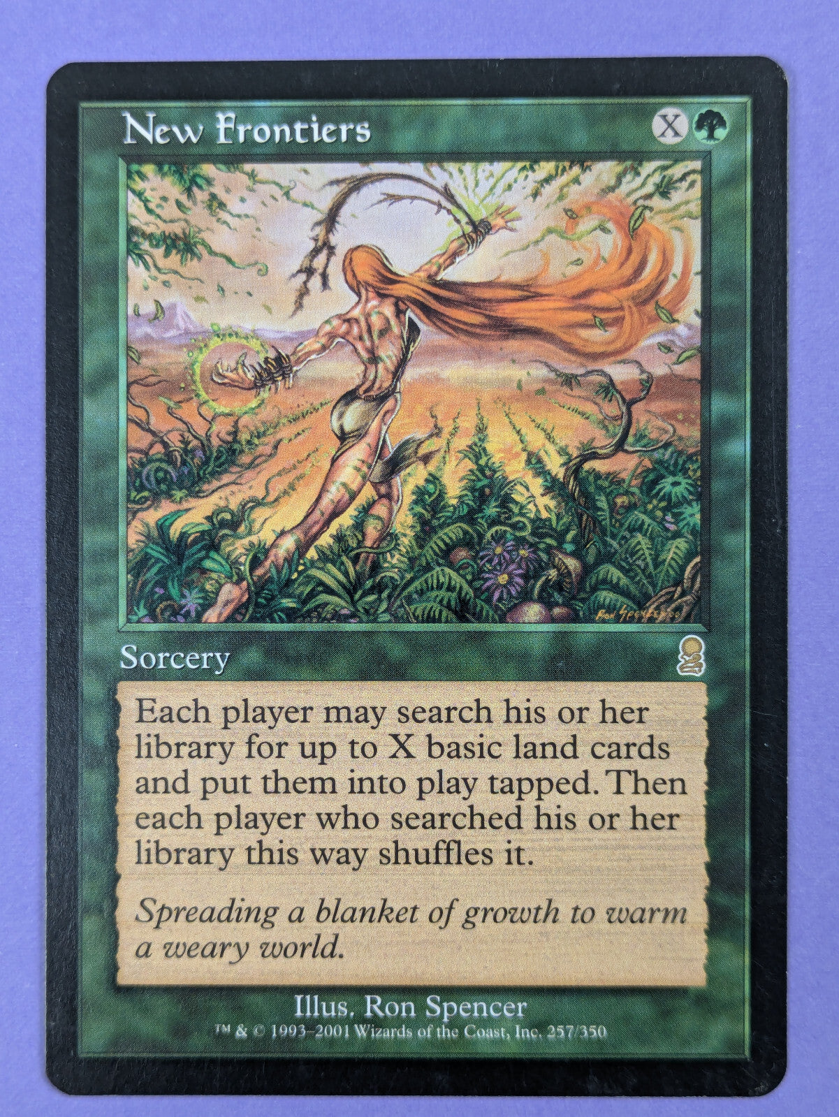 MTG Magic The Gathering: Odyssey: New Frontiers #257/350 Rare - NM