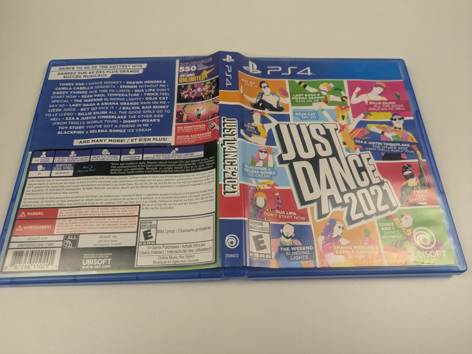 Just Dance 2021 (PlayStation 4, 2020) No Manual