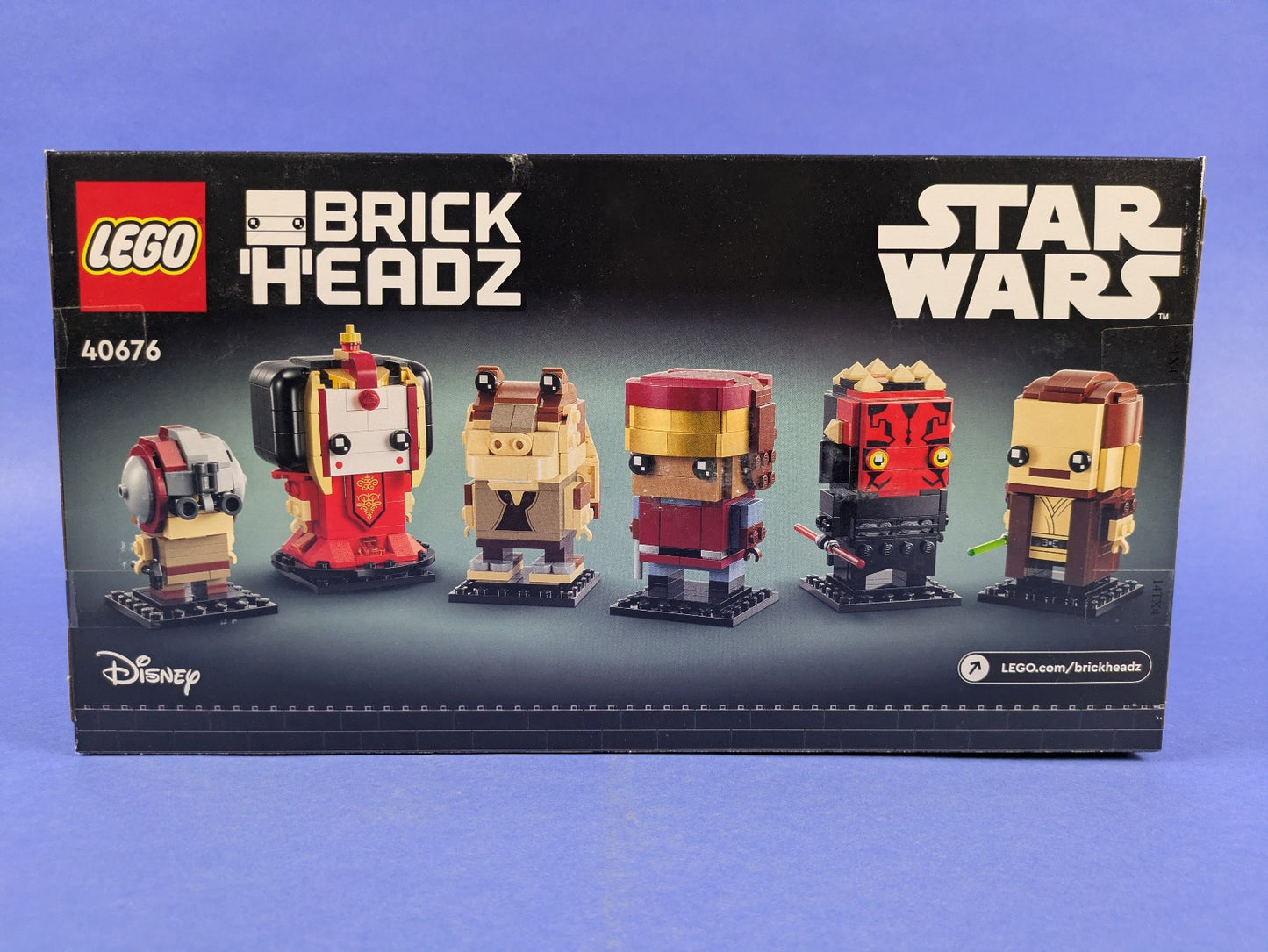 Lego BrickHeadz: Star Wars: Episode 1: The Phantom Menace Set 40676 BRAND NEW
