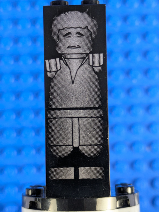 Lego Star Wars: Brick 1 x 2 x 5 with Han Solo in Carbonite 2454ps5 Set 7144