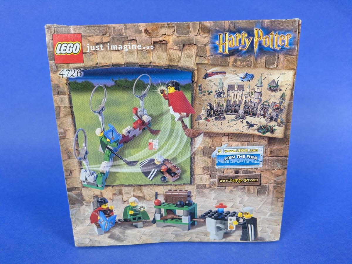 Lego Harry Potter: Chamber of Secrets: Quidditch Practice Set 4726 Complete Set