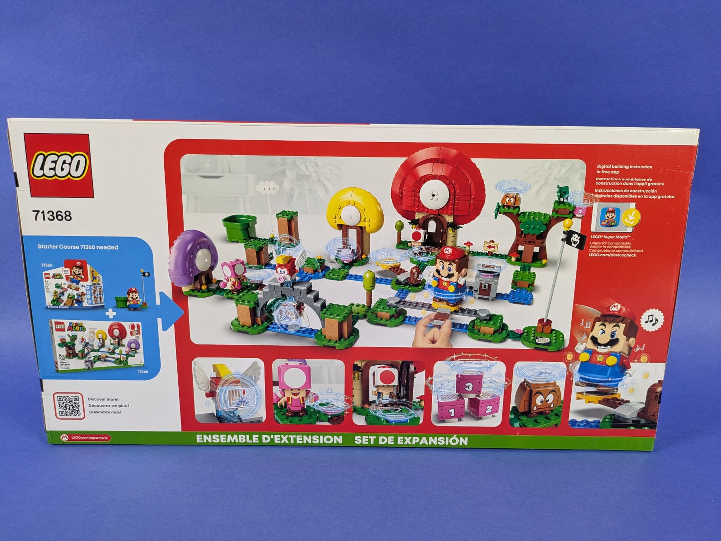 Lego Super Mario: Toad's Treasure Hunt - Expansion Set 71368 BRAND NEW