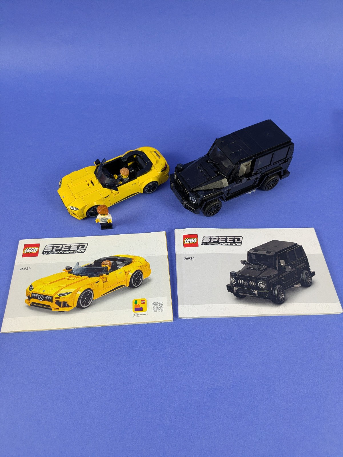 Lego SPEED CHAMPIONS: Mercedes-AMG G 63 & Mercedes-AMG SL 63 76924 Complete Set