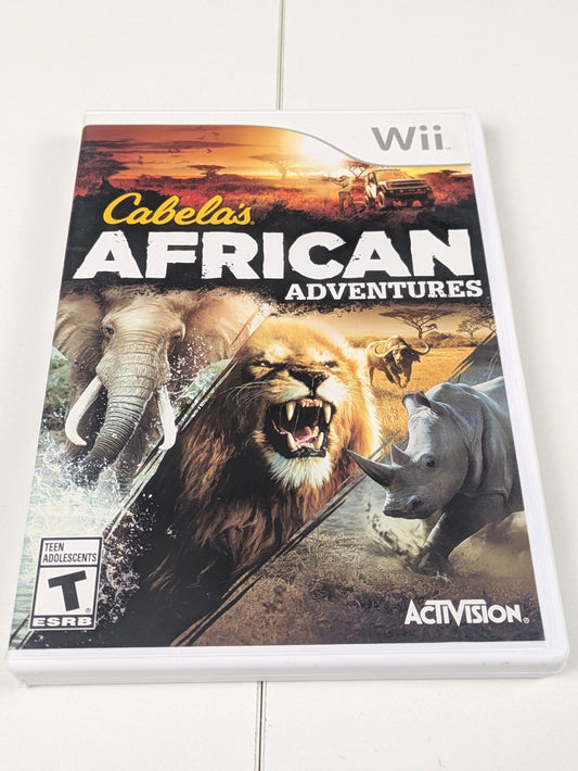 Cabela’s African Adventure (Nintendo Wii, 2013) CIB