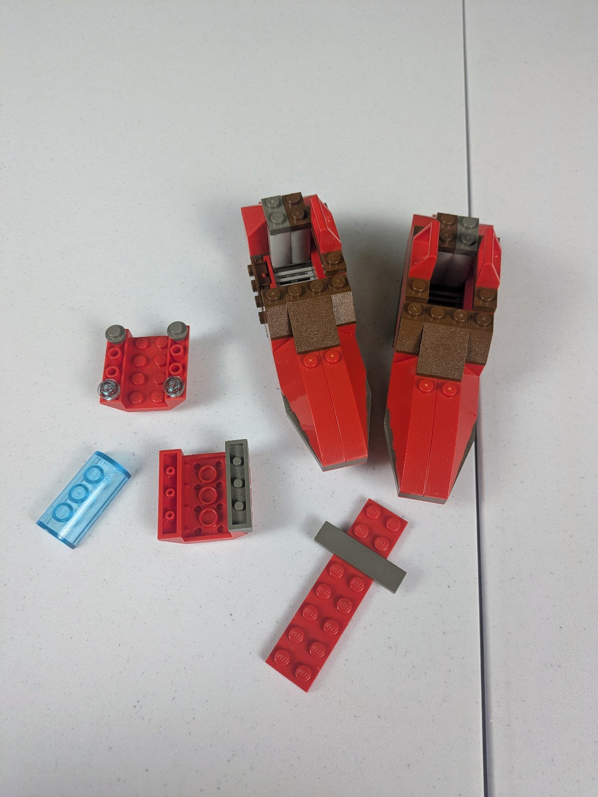 Lego Star Wars: Episode 4-6: Twin-Pod Cloud Car Set 7119 - Incomplete Set