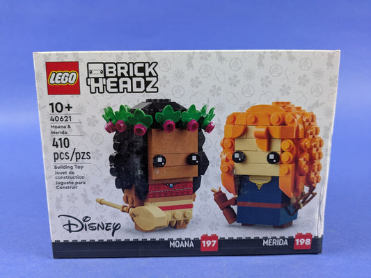 Lego BrickHeadz: Disney: Disney Princess: Moana & Merida Set 40621 BRAND NEW