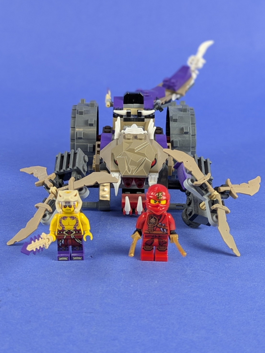 LEGO NINJAGO Anacondrai Crusher 70745 Incomplete Set Pre-Owned