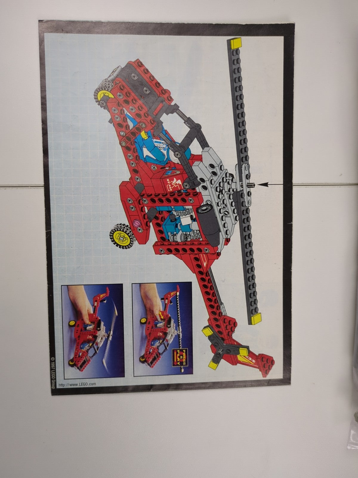 Lego Technic: Chopper Force 8232 - w/ Instructions