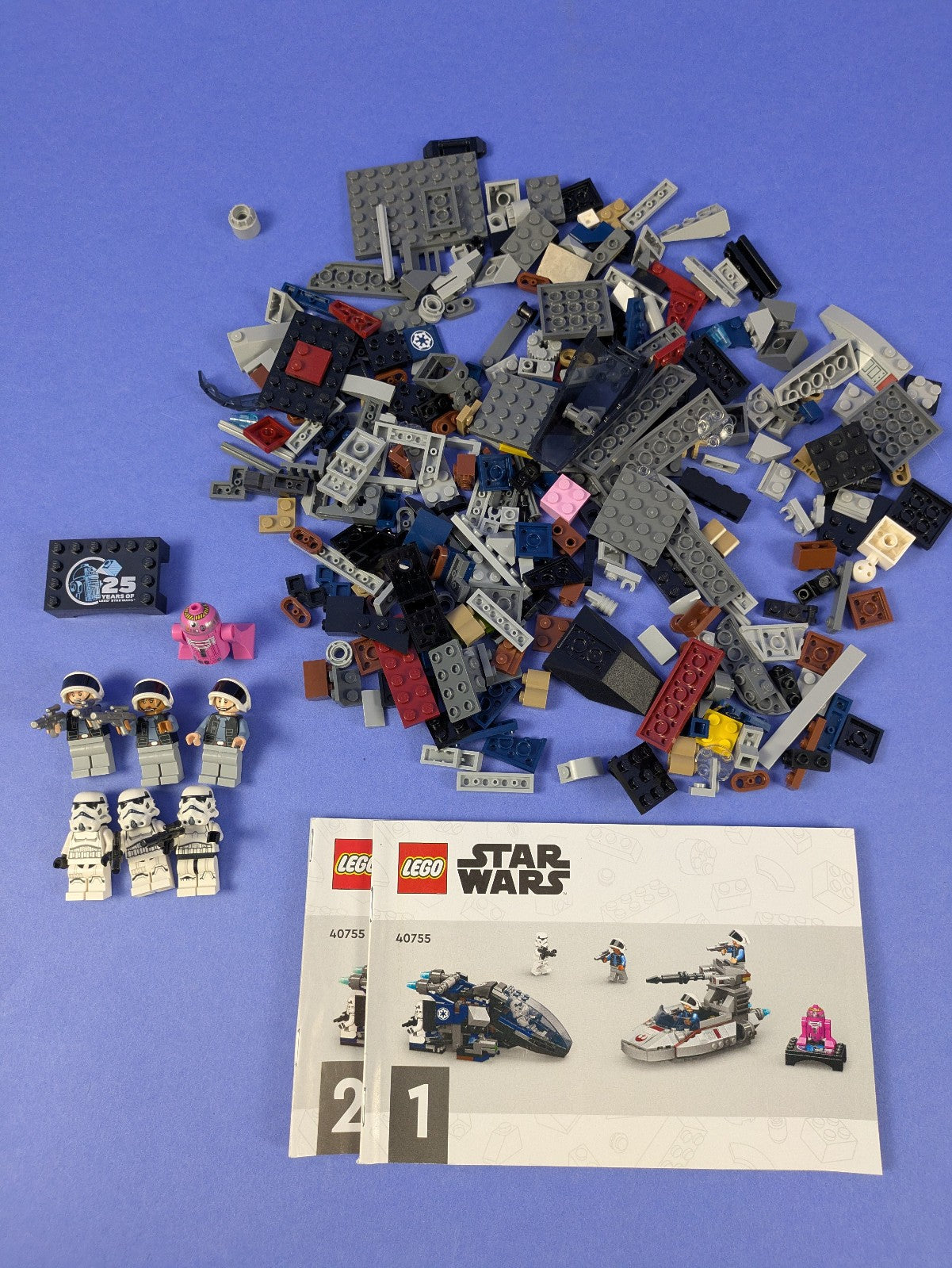 LEGO Star Wars Imperial Dropship vs. Rebel Scout Speeder 40755