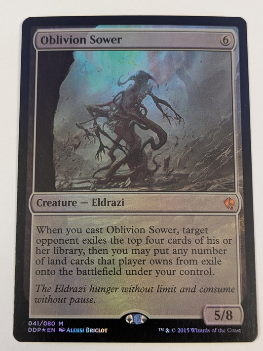 MTG: Duel Decks: Zendikar vs. Eldrazi: Oblivion Sower Foil #041/080 Mythic - LP
