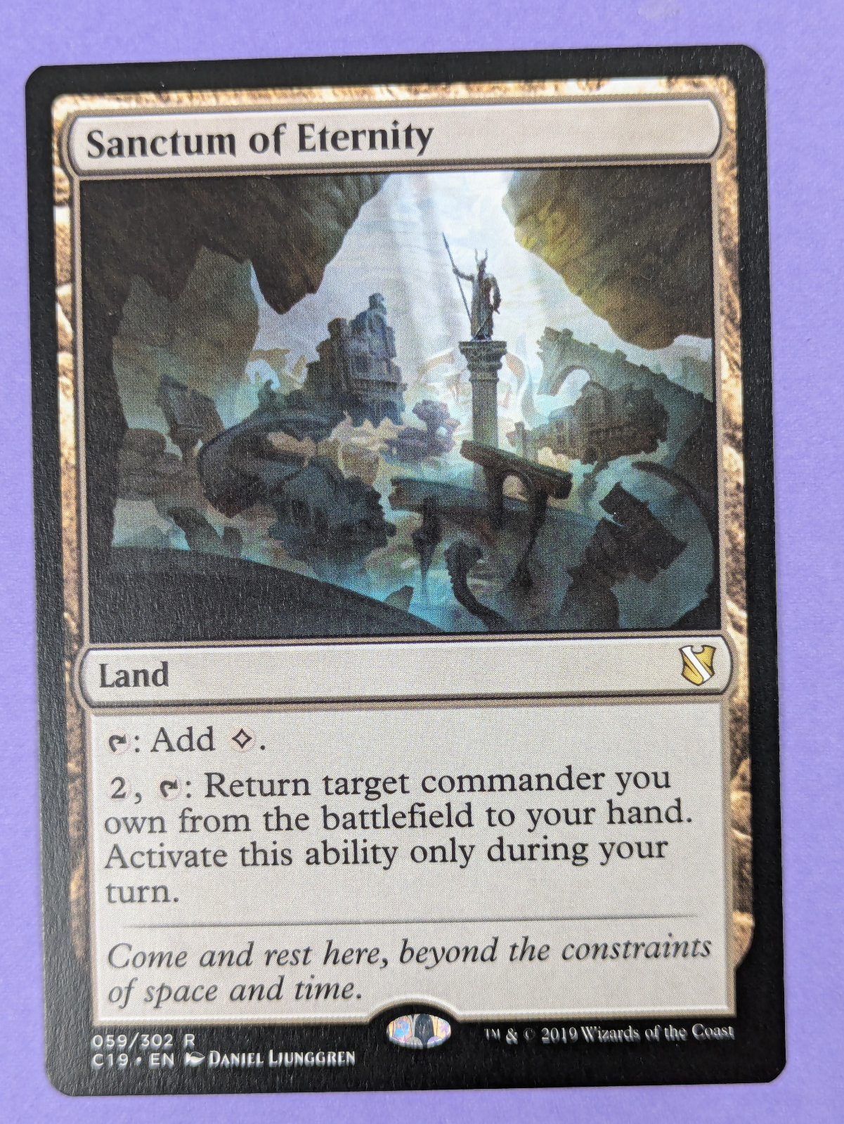 MTG Magic: Commander 2019: Sanctum of Eternity #059/302 Rare - NM