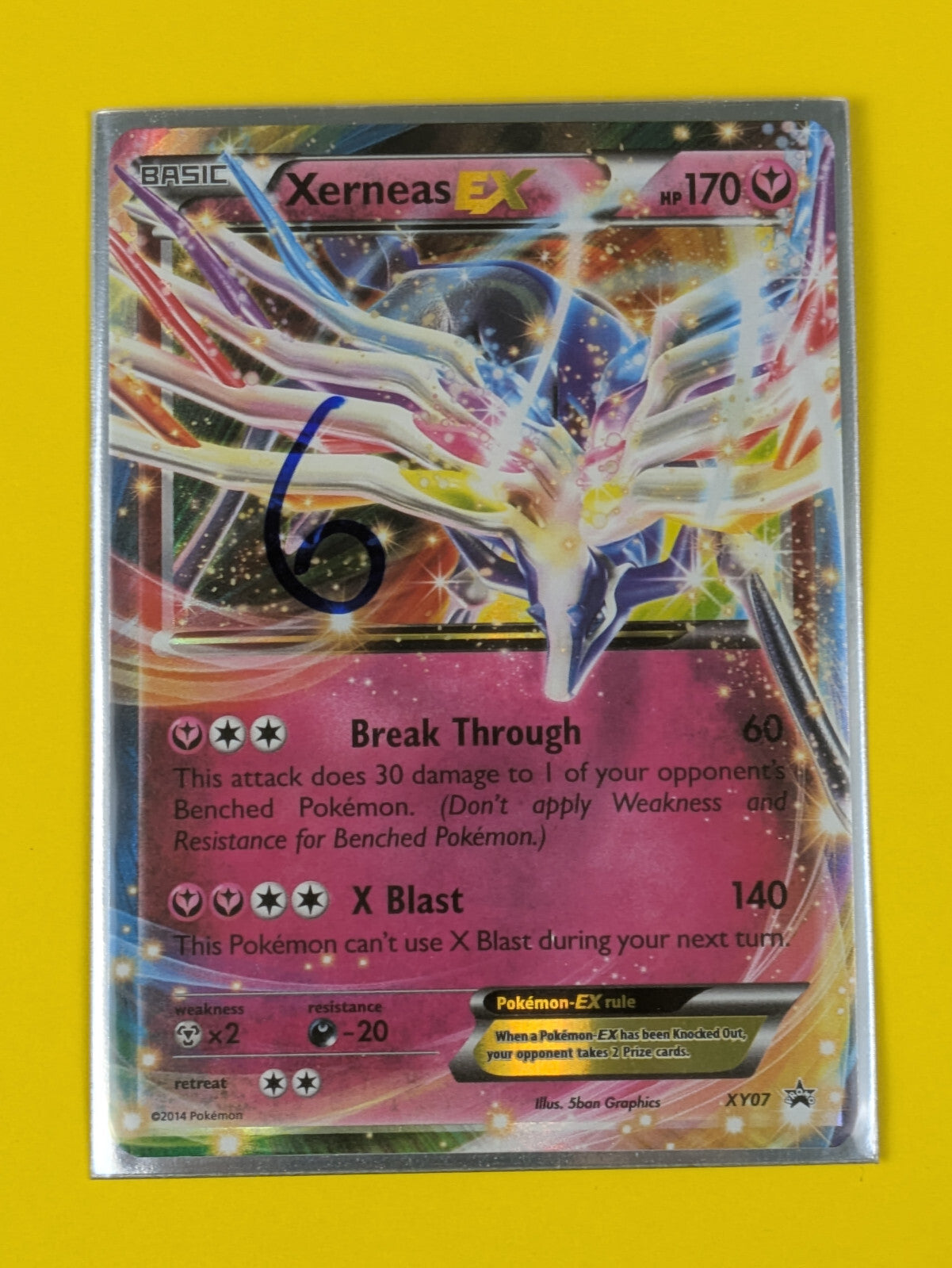 Xerneas EX - XY07 - Ultra Rare XY Promos - Pokemon Card - NM
