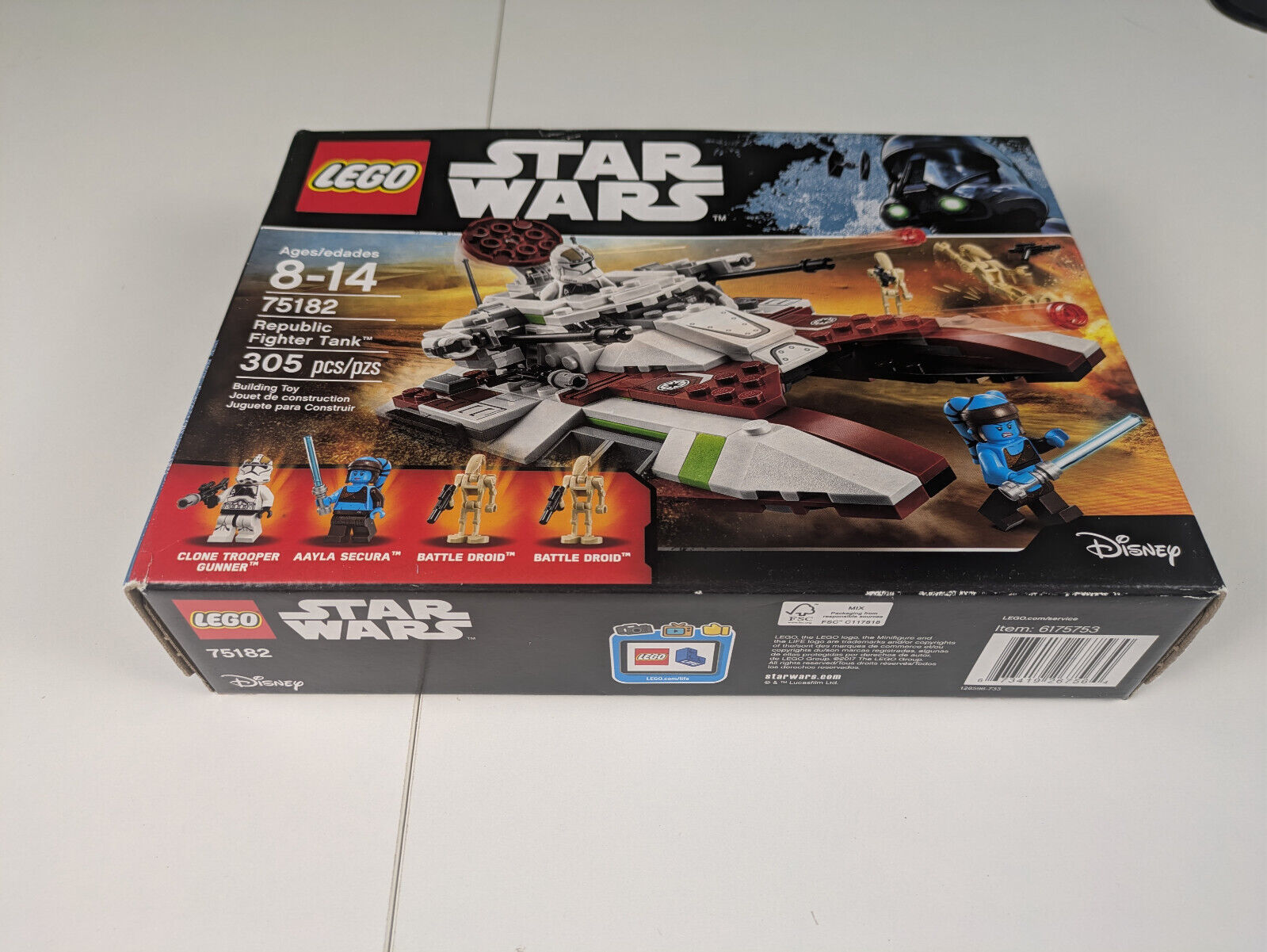 Lego Star Wars: Republic Fighter Tank Set 75182 - BRAND NEW!