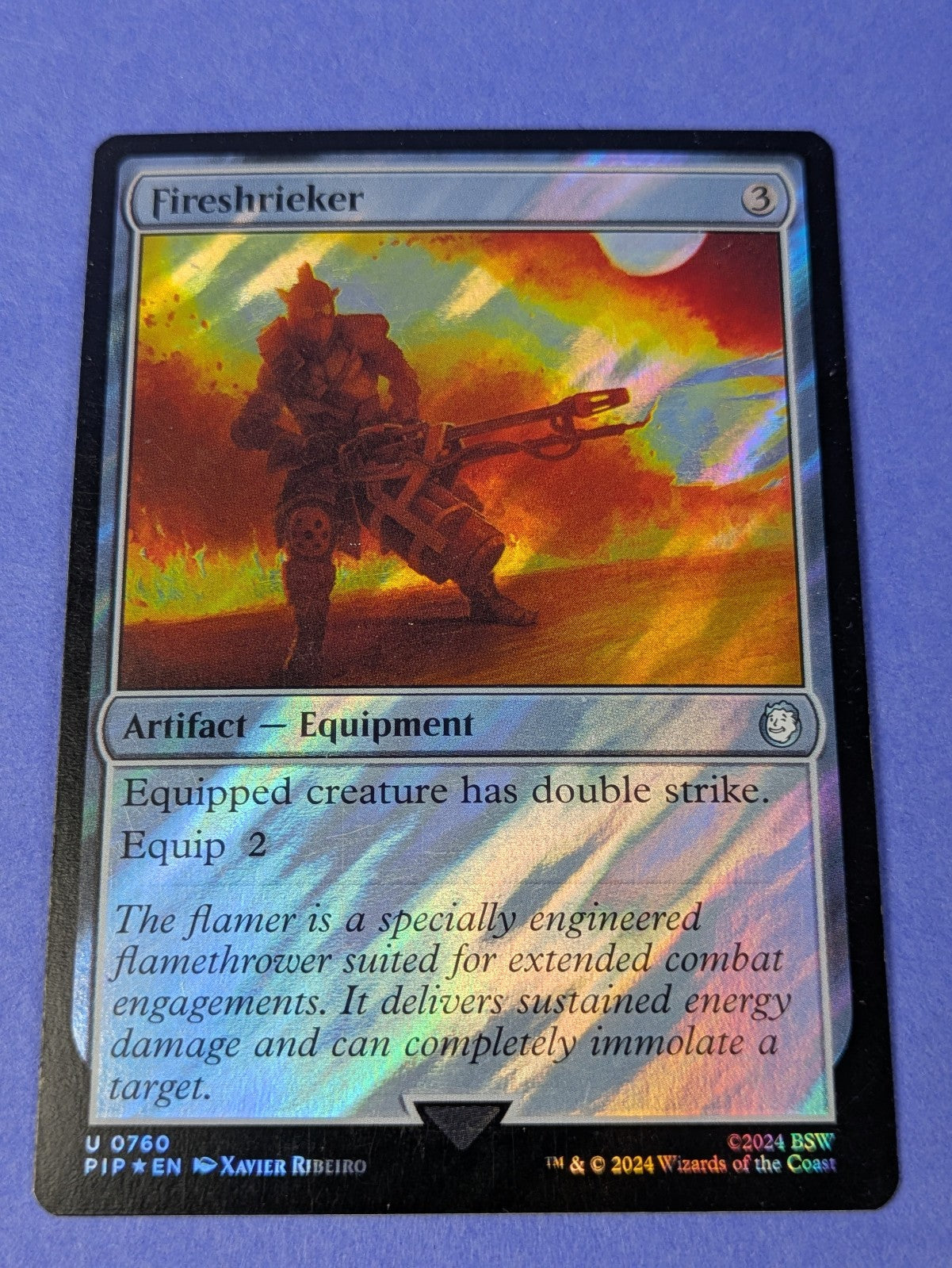 MTG Magic: Fallout: Fireshrieker Surge Foil #0760 Uncommon - NM