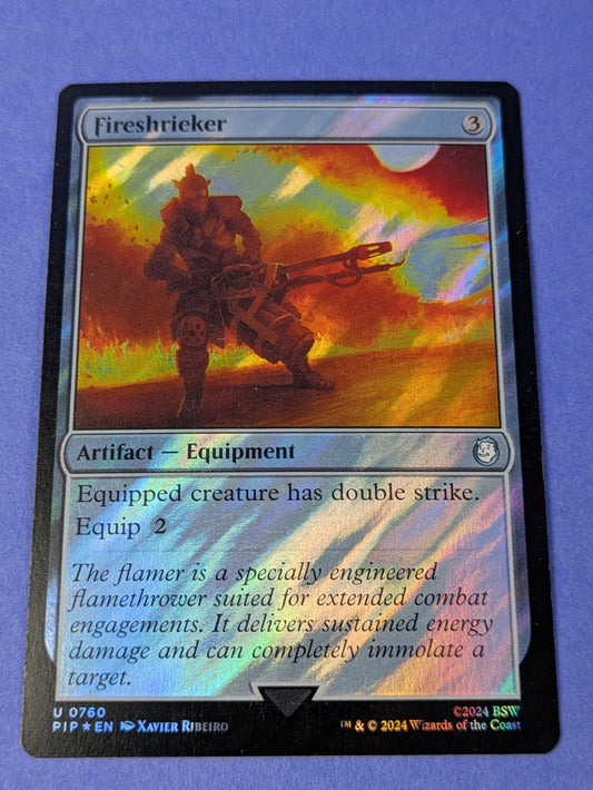 MTG Magic: Fallout: Fireshrieker Surge Foil #0760 Uncommon - NM