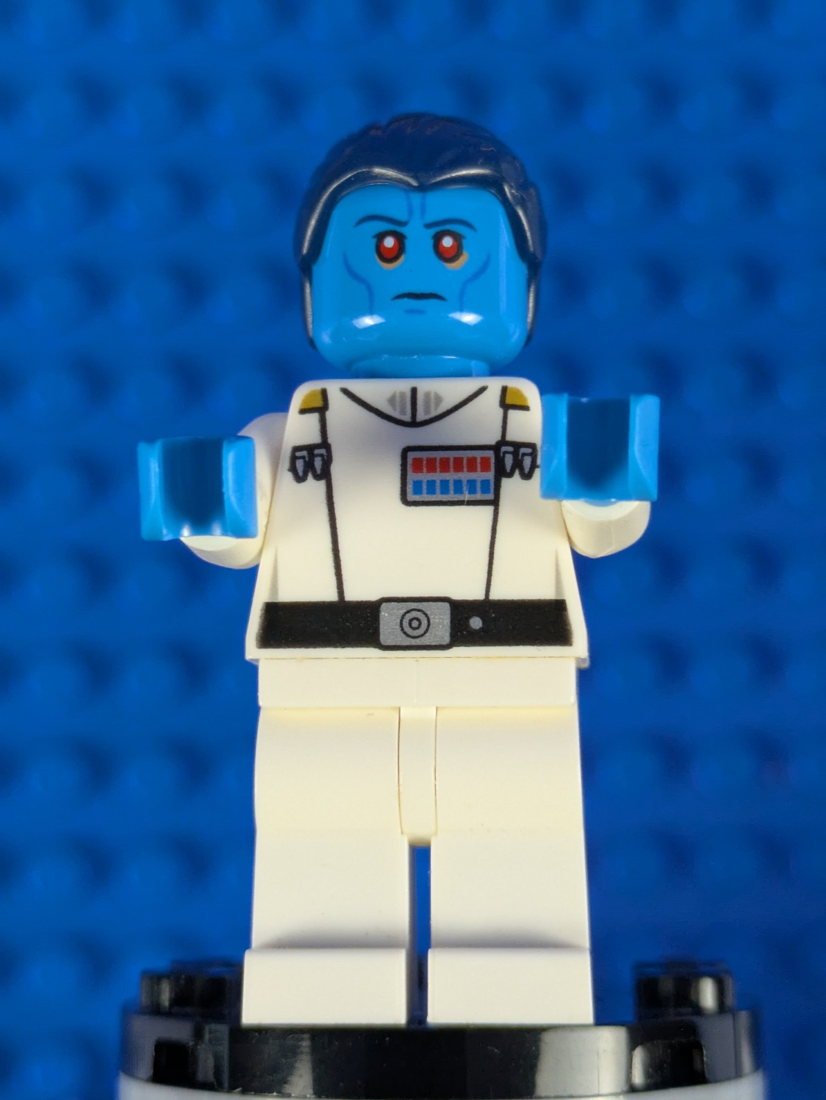 Lego Star Wars: Grand Admiral Thrawn - Dark Azure Skin sw0811 Set 75170