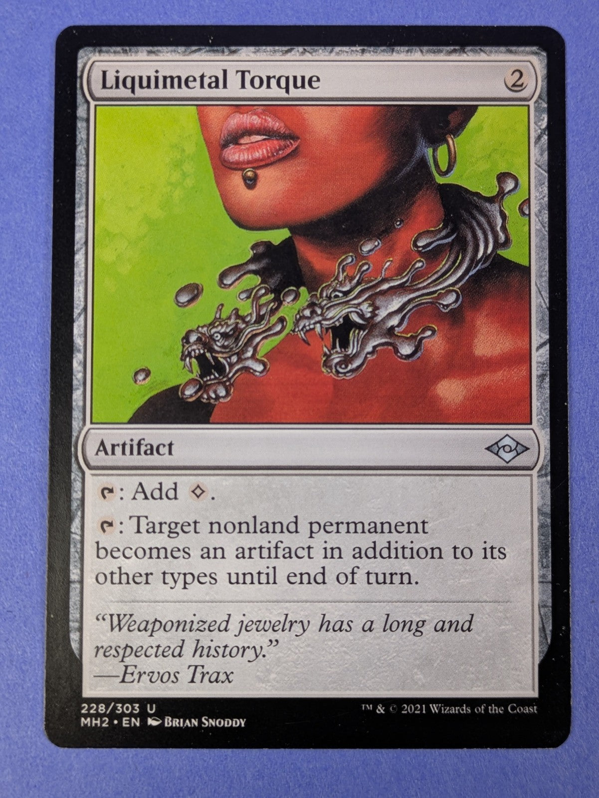 MTG Magic: Modern Horizons 2: Liquimetal Torque #228/303 Uncommon - NM