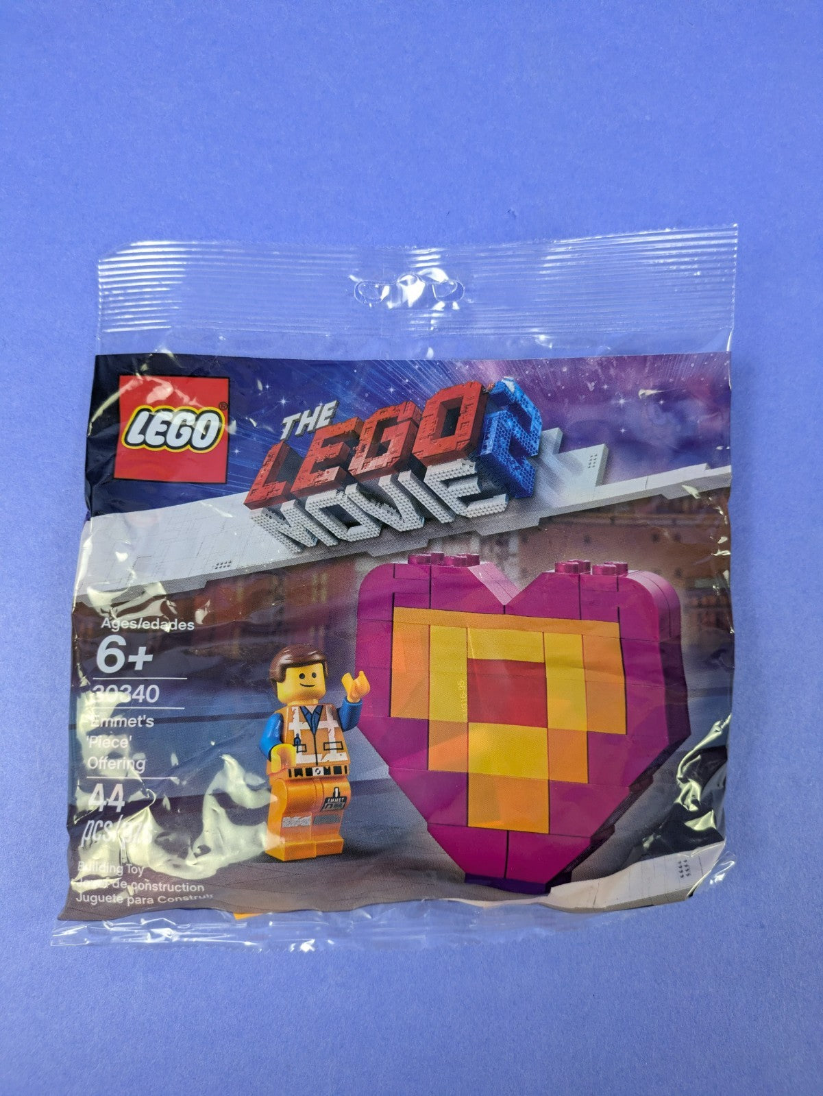 LEGO The LEGO Movie 2 Emmet's 'Piece' Offering Polybag 30340