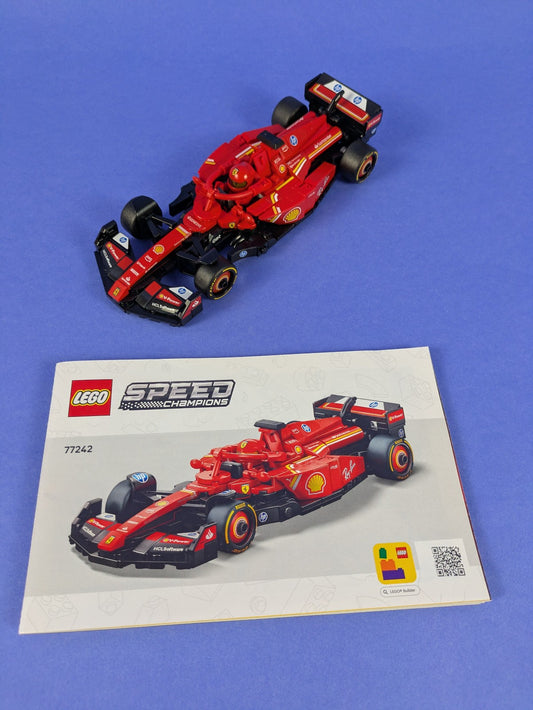 Lego SPEED CHAMPIONS: Ferrari SF-24 Set 77242 Complete Set