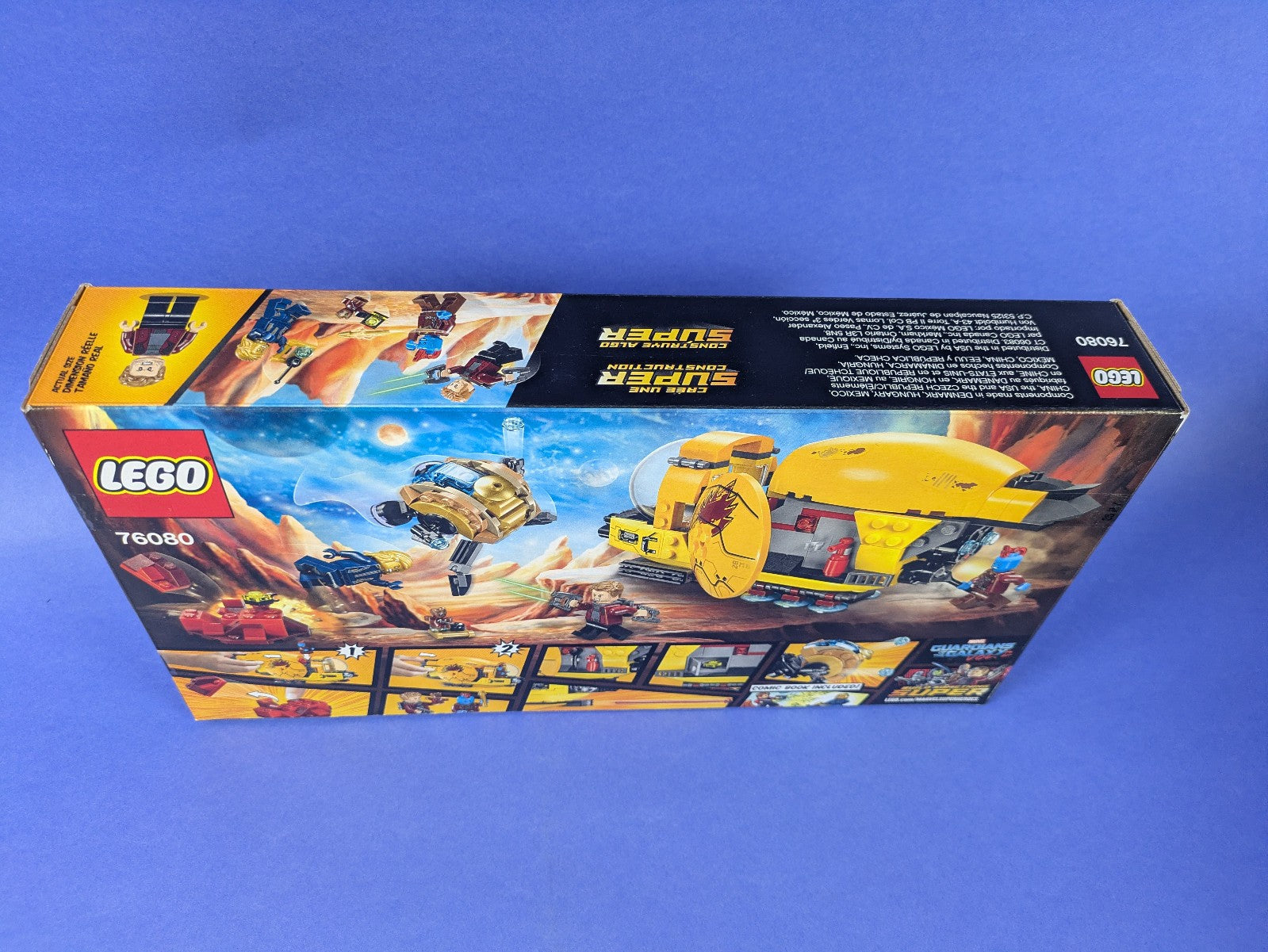 Lego Super Heroes: GOTG Vol. 2: Ayesha's Revenge Set 76080 BRAND NEW