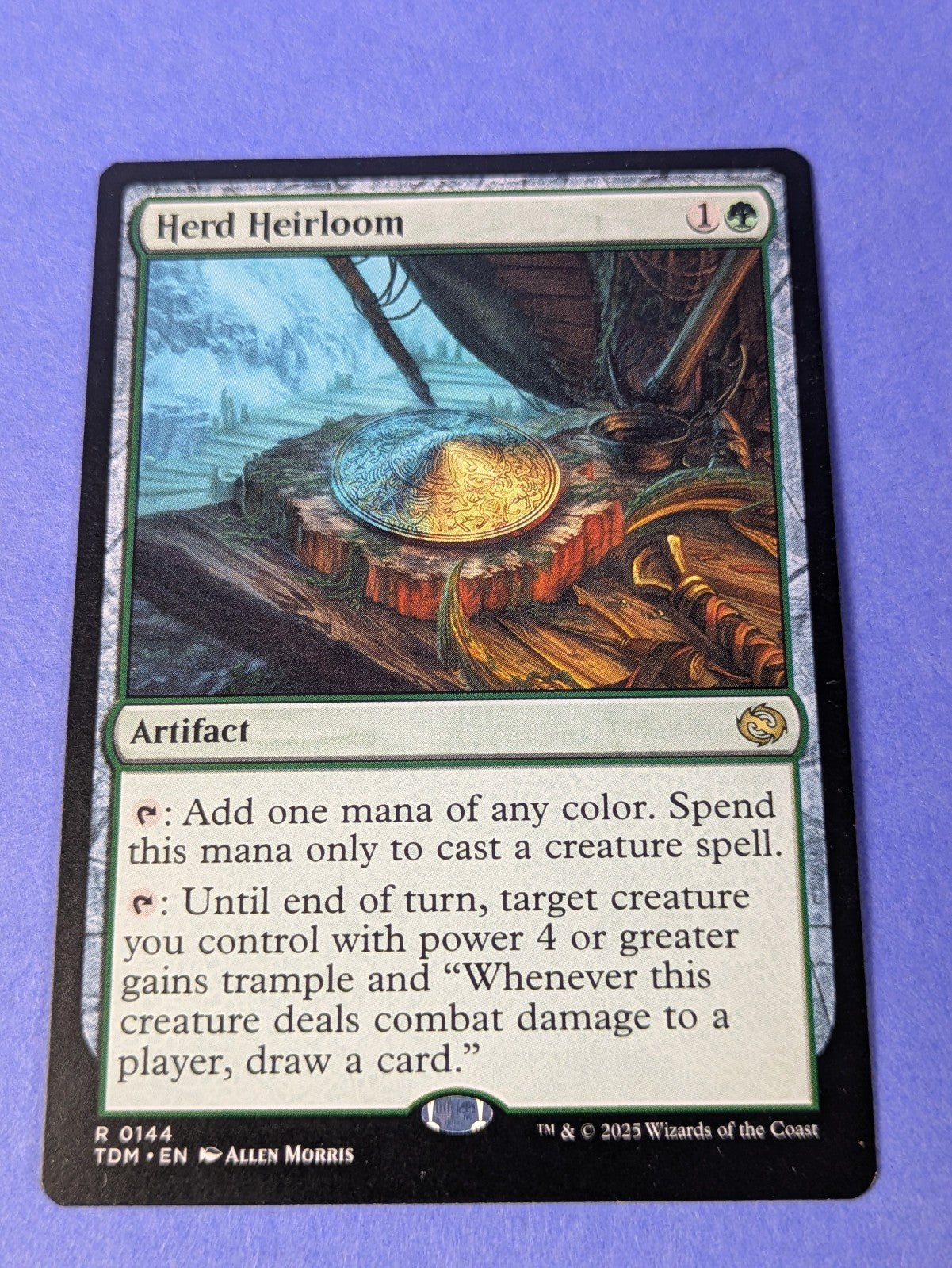 MTG Magic: Tarkir: Dragonstorm: Herd Heirloom #0144 Rare - NM