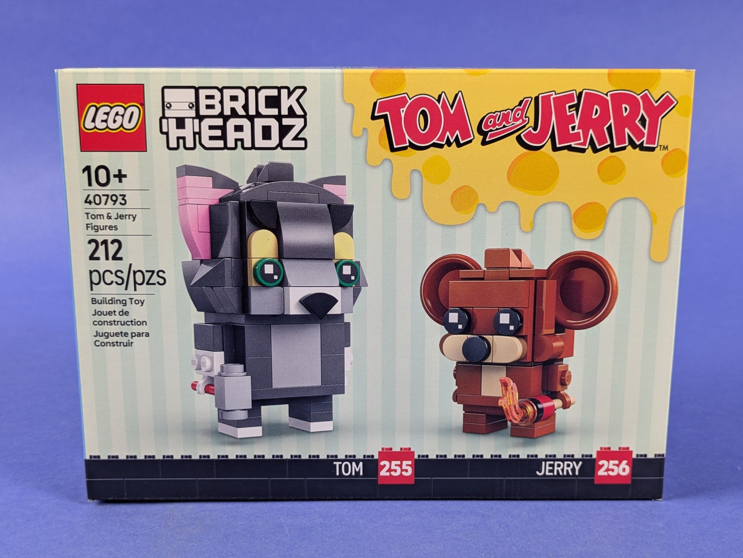 Lego BrickHeadz: Tom and Jerry: Tom & Jerry Figures Set 40793 BRAND NEW