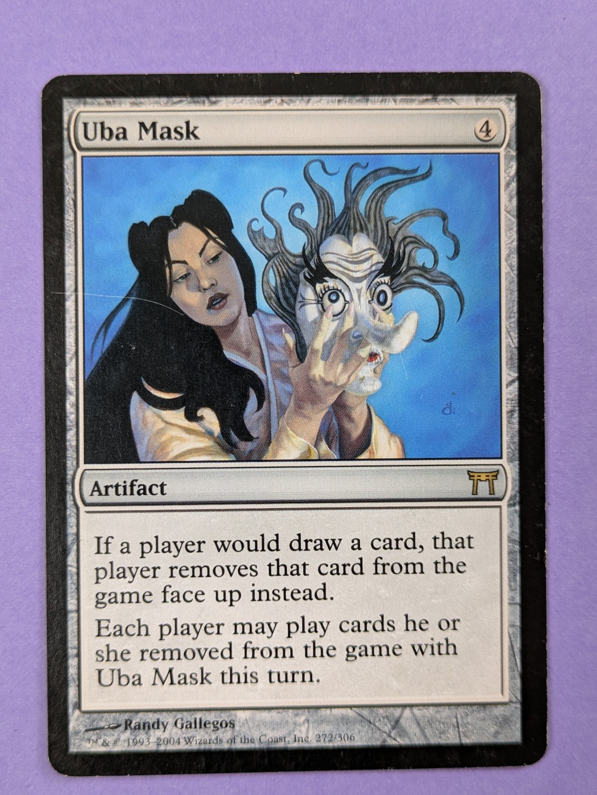 MTG Magic The Gathering: Champions of Kamigawa: Uba Mask #272/306 Rare - LP