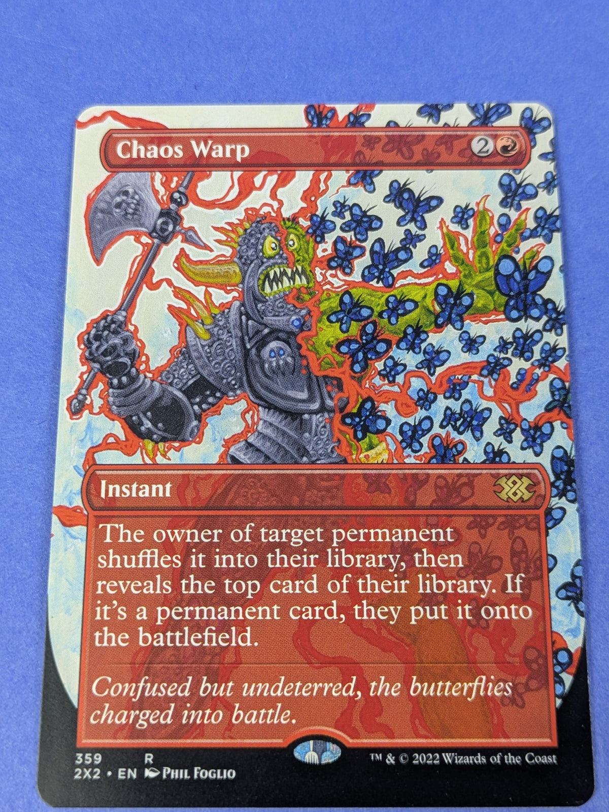 MTG Magic: Double Masters 2022: Chaos Warp #359 Rare - NM
