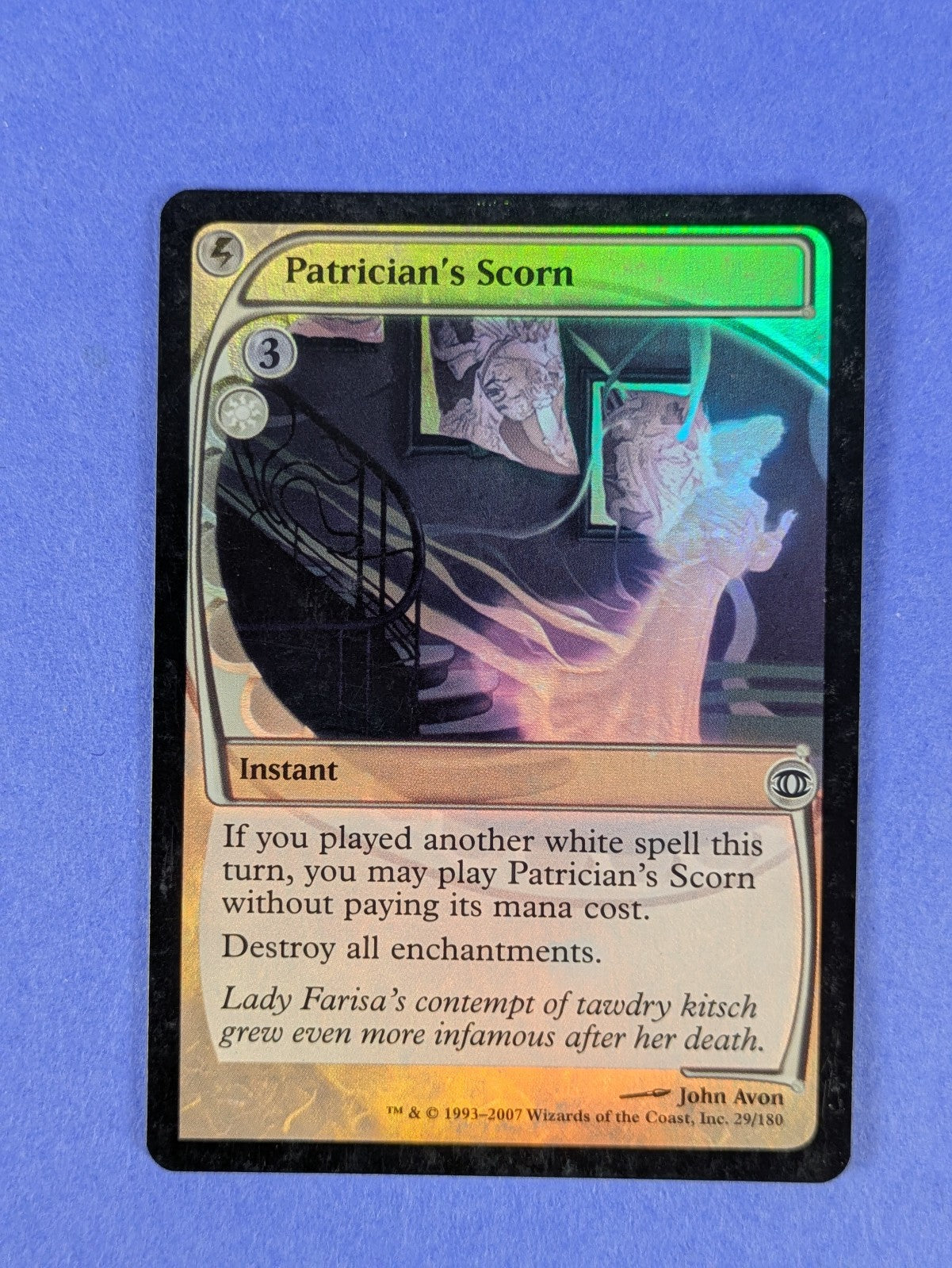 MTG Magic: Future Sight: Patrician's Scorn Foil #29/180 Common - LP