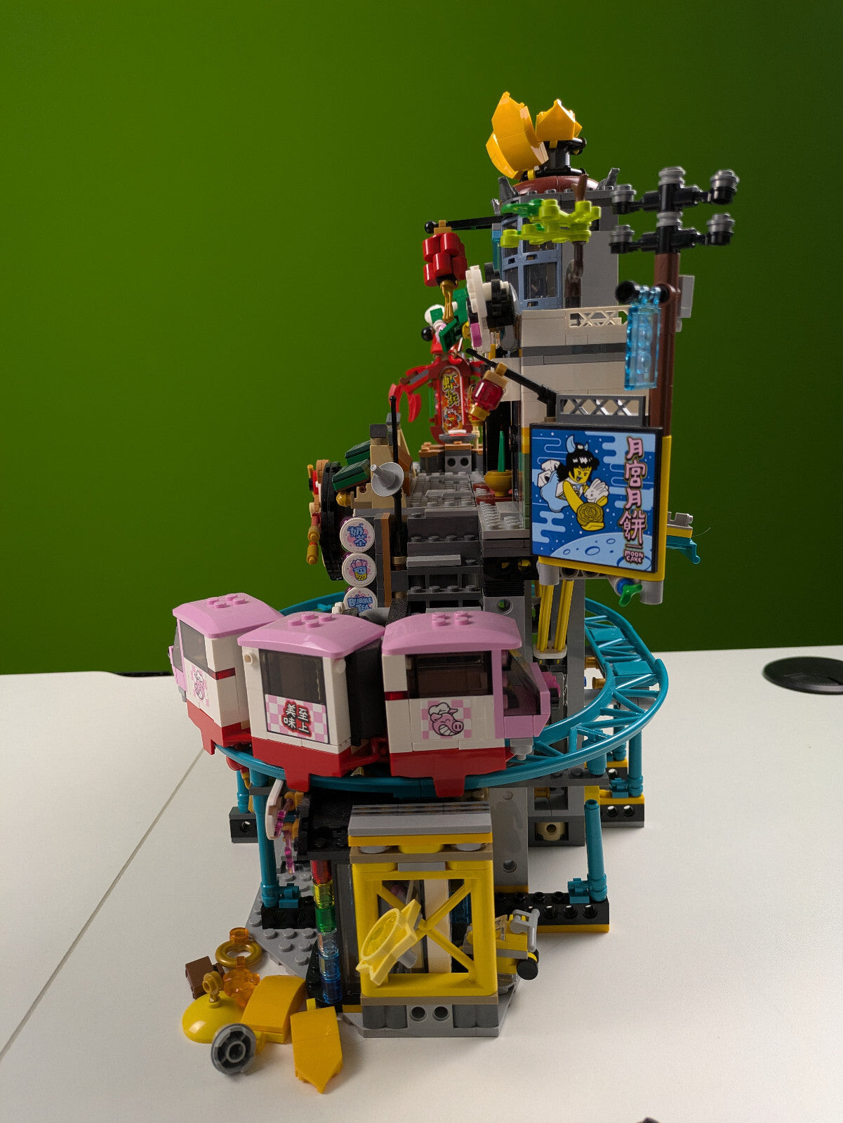 Lego Monkie Kid: The City of Lanterns Set 80036 - Incomplete