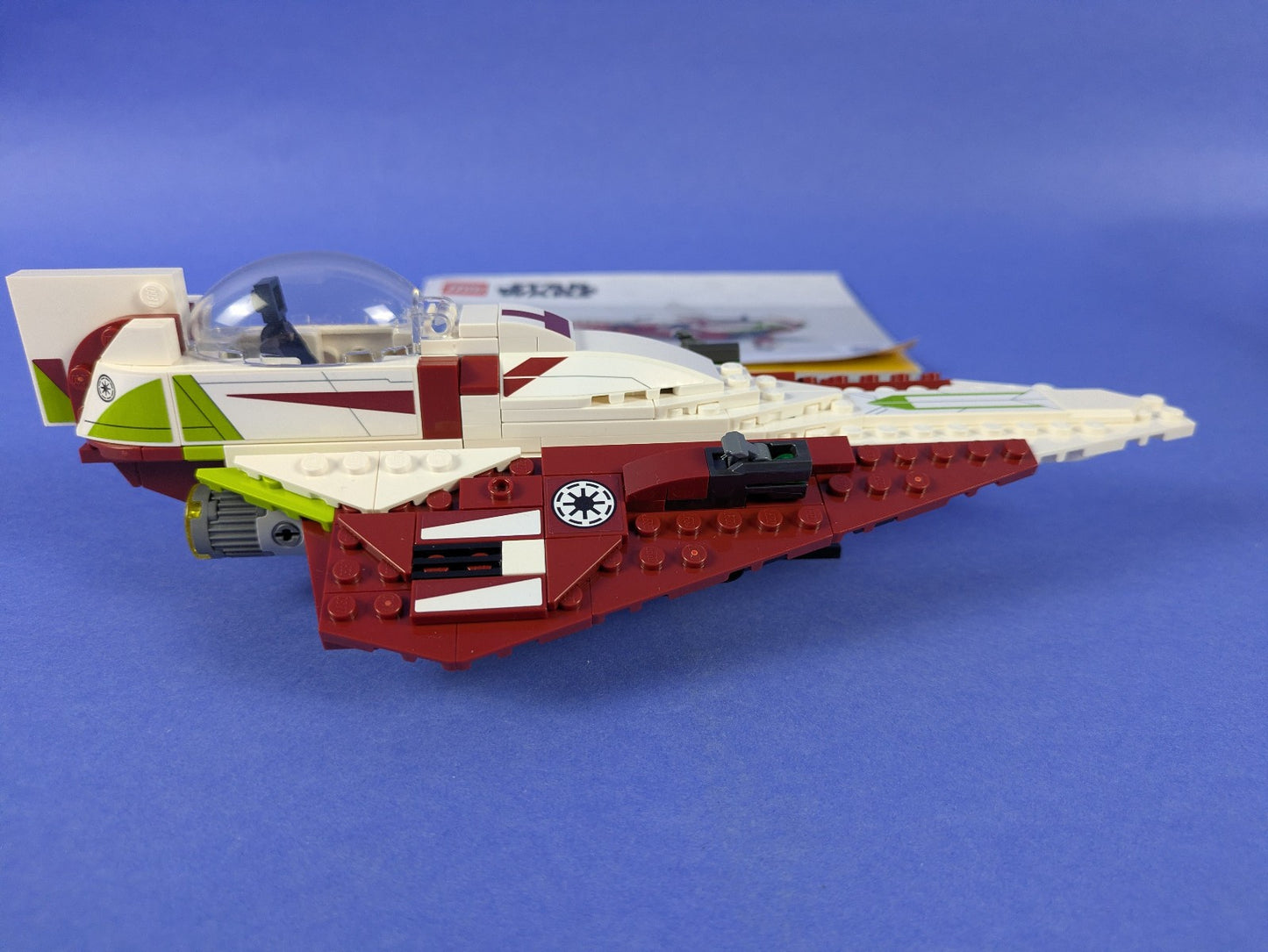 Lego Star Wars: Episode 2: Obi-Wan Kenobi's Jedi Starfighter Set 75333 Complete