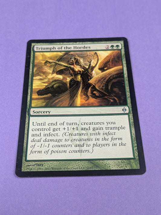 MTG Magic: New Phyrexia: Triumph of the Hordes #123/175 Uncommon - LP