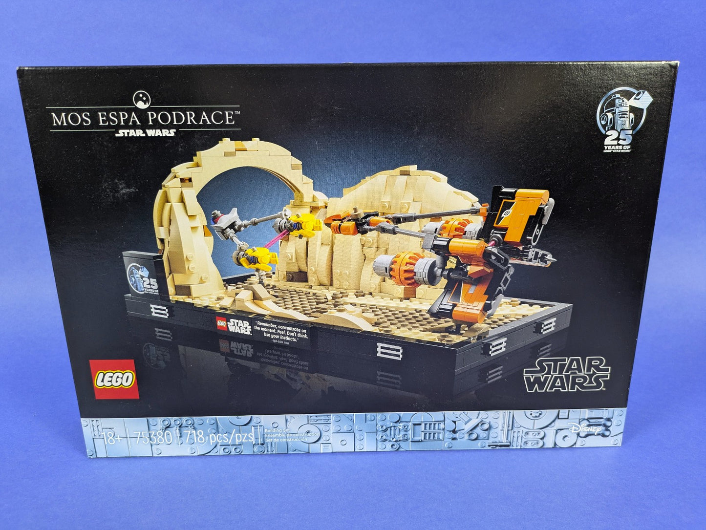 Lego Star Wars: Diorama Collection: Mos Espa Podrace 75380 - NEW!